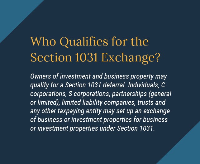 California 1031 Exchange Properties